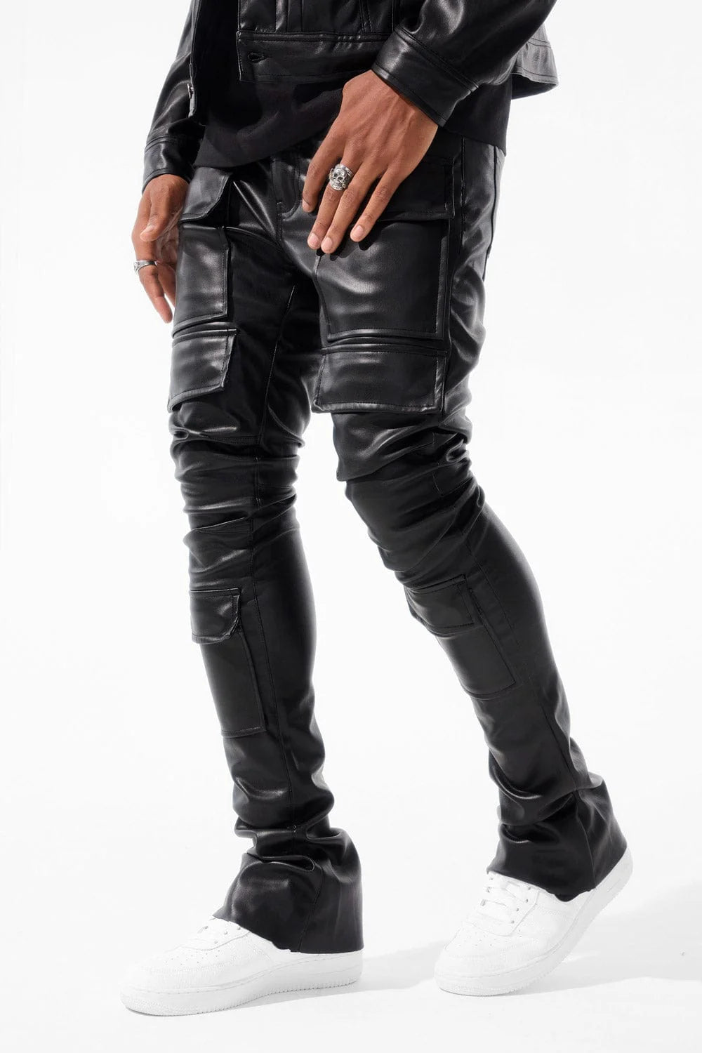 JC ROSS STACKED - THRILLER CARGO PANTS