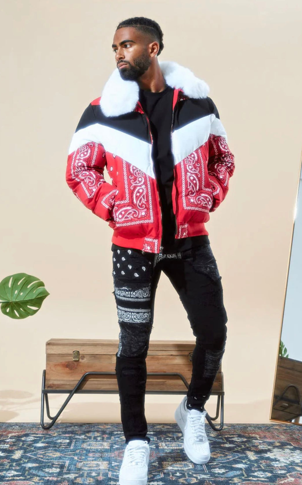 JORDAN CRAIG REPRESENT BOMBER JACKET