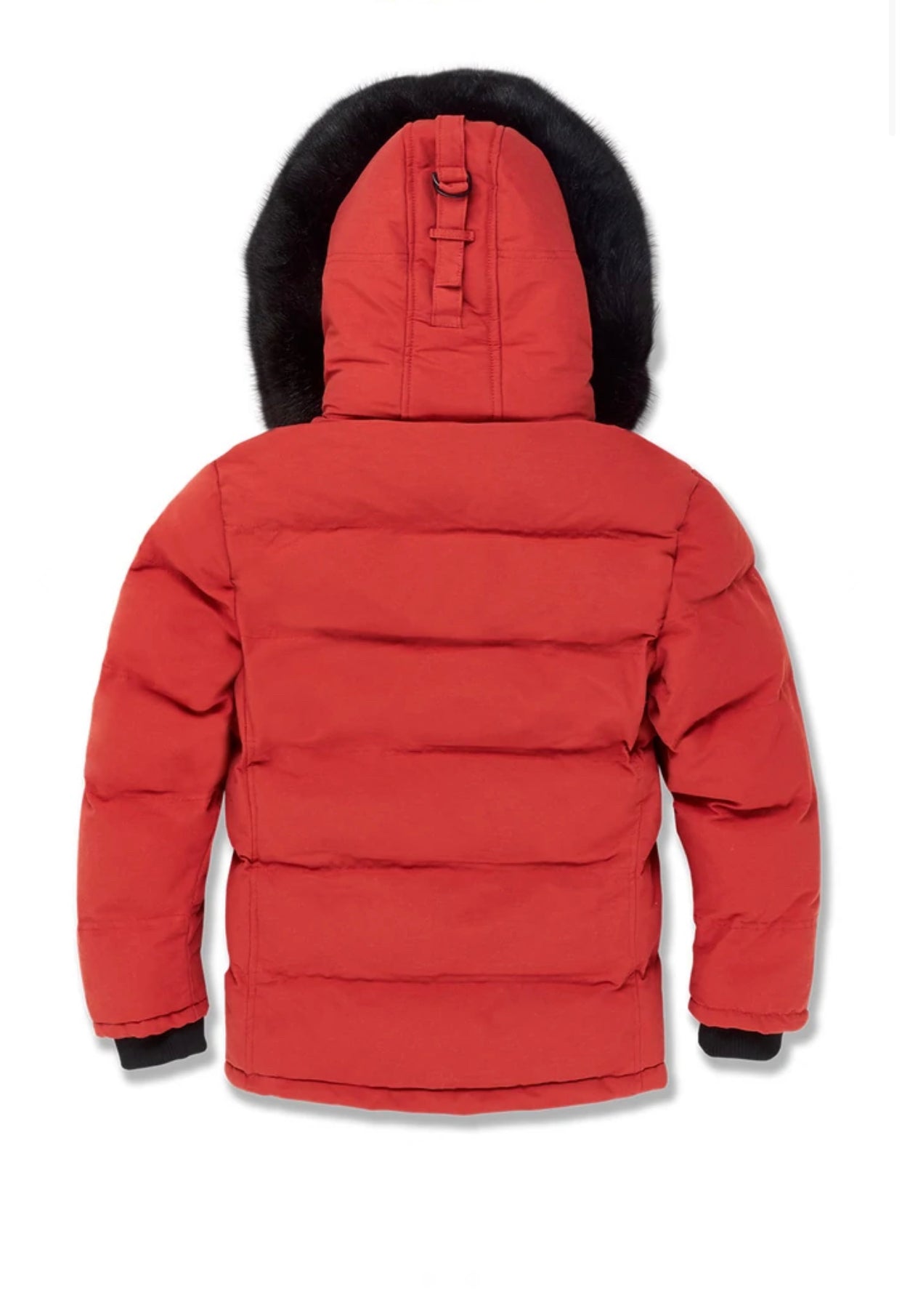 KIDS BISMARCK FUR LINED PARKA (RED)
