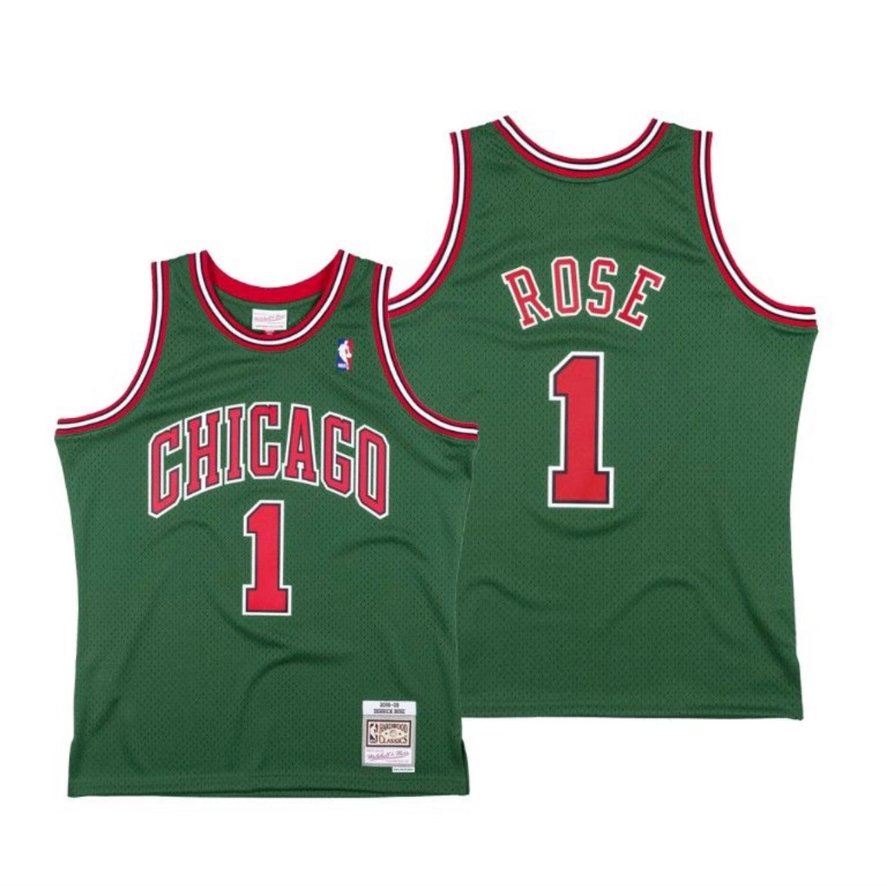 MITCHELL&NESS DERRIC ROSE BULLS JERSEY