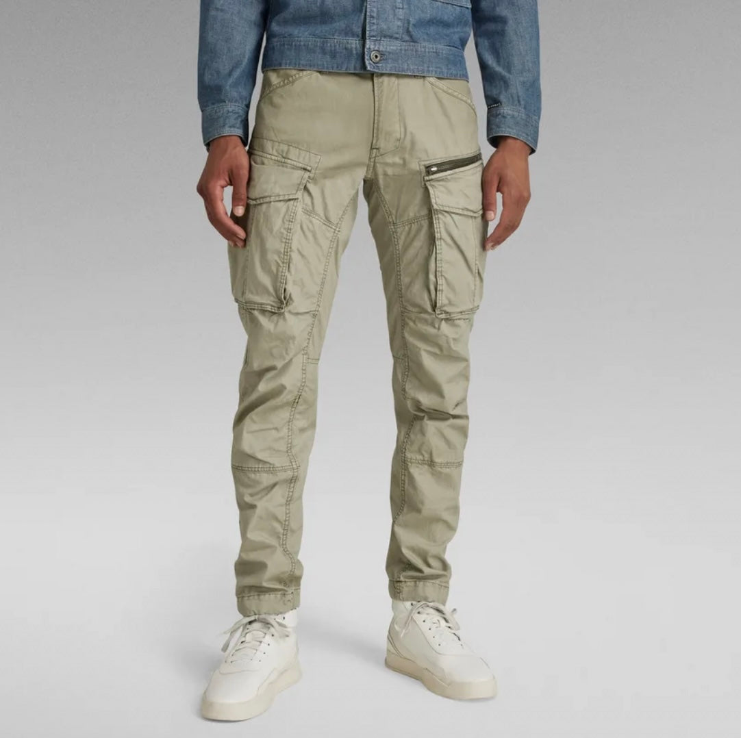 G-STAR ROVIC ZIP 3D STRAIGHT TAPERED CARGOS(Shamrock Vintage)