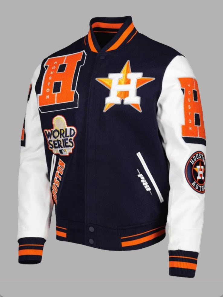 PRO STANDARD -HOUSTON ASTROS VARSITY JACKET