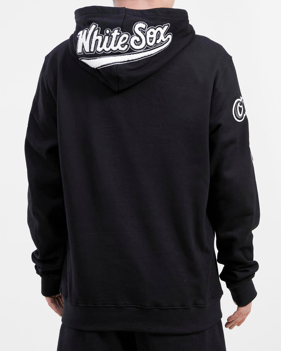 PRO STANDARD WHITE SOX  OLD ENGLISH HOODIE