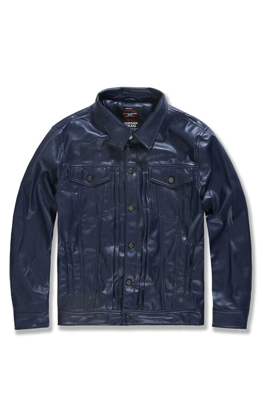 JC THRILLER TRUCKER JACKET NAVY