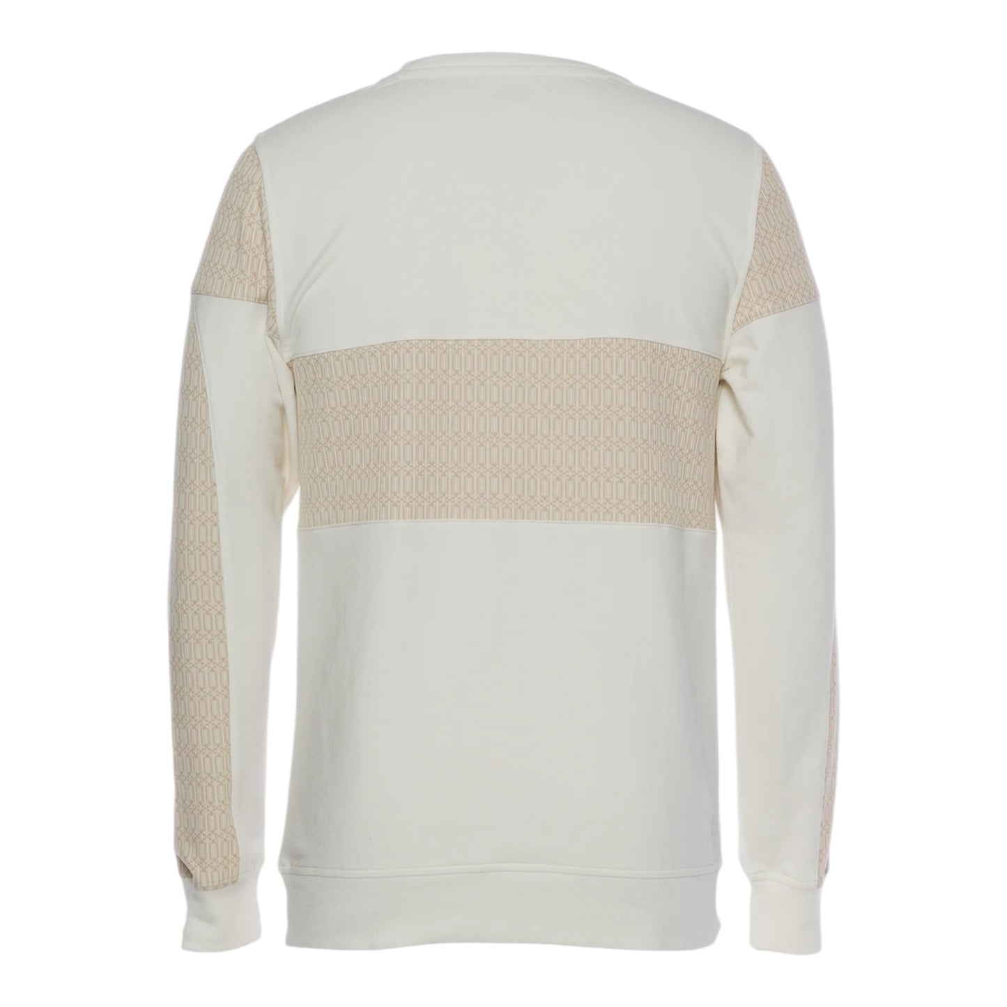 A.TIZIANO LOGAN JACQUARD KNIT CREWNECK