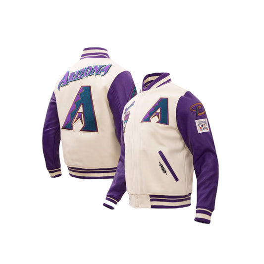 PRO STANDARD DIAMOND DIAMONDBACKS VARSITY JACKET