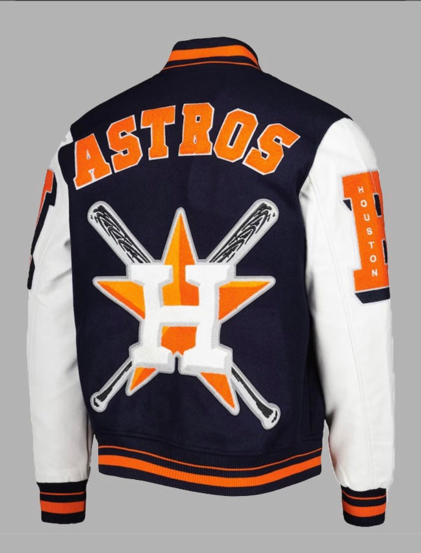 PRO STANDARD -HOUSTON ASTROS VARSITY JACKET