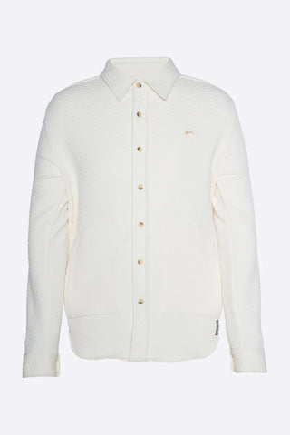 A.TIZIANO McCall | Quilted Jacquard Knit Shirt