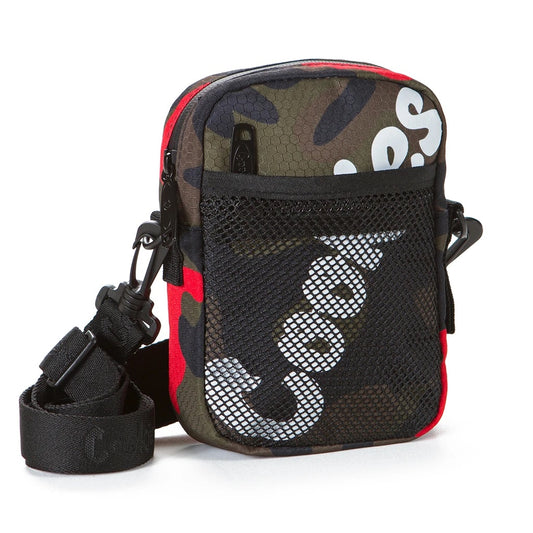 Layers Smell Proof Nylon Shoulder Bag Camo