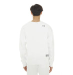 CULT OF INDIVIDUALITY CREW NECK FLEECE IN WHITE