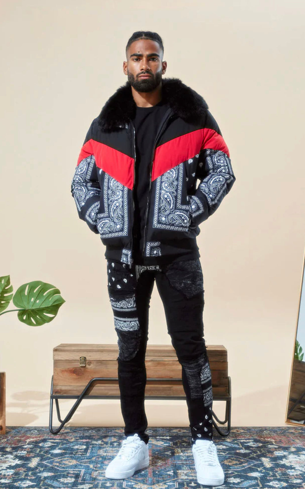 JORDAN CRAIG REPRESENT BOMBER JACKET
