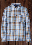 Eugene | Men's Herringbone Plaid Woven Shirt